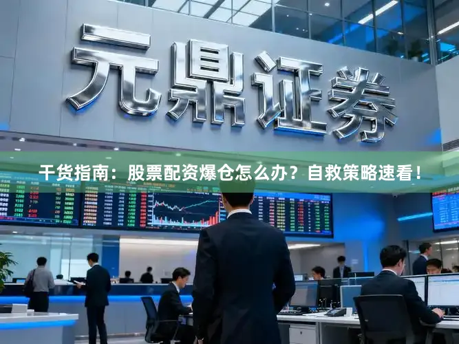 干货指南：股票配资爆仓怎么办？自救策略速看！