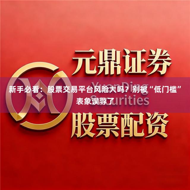 新手必看：股票交易平台风险大吗？别被“低门槛”表象误导了