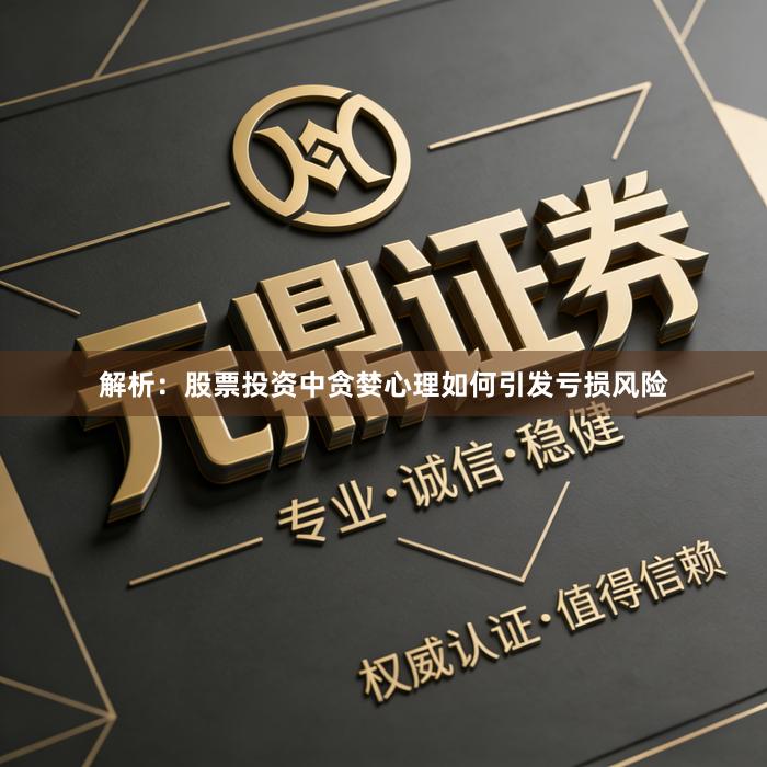 解析：股票投资中贪婪心理如何引发亏损风险