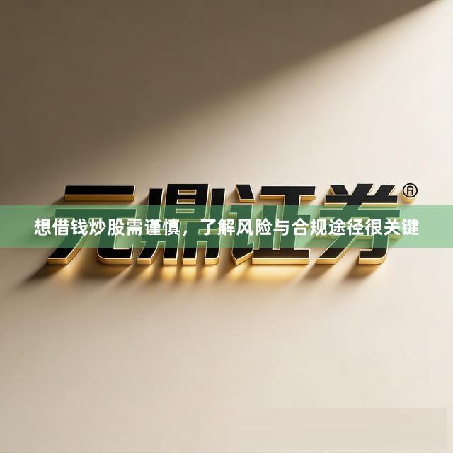 想借钱炒股需谨慎，了解风险与合规途径很关键