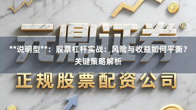 **说明型**：股票杠杆实战：风险与收益如何平衡？关键策略解析