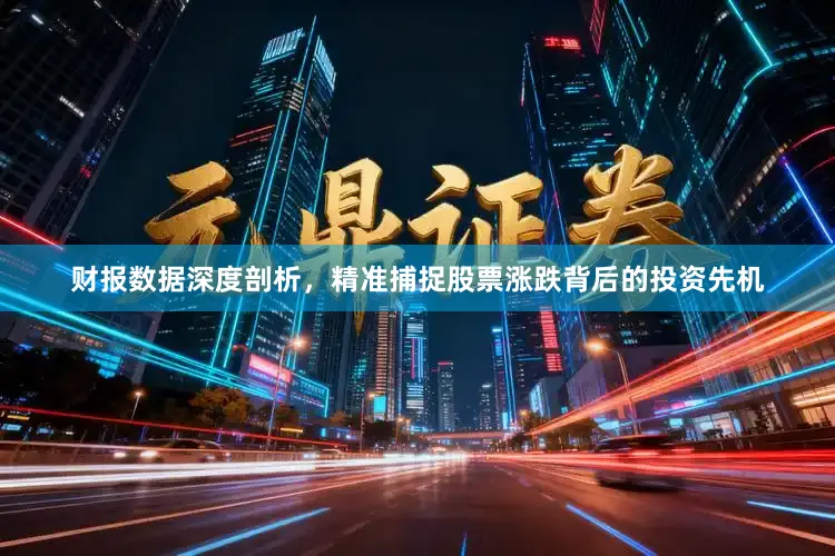 财报数据深度剖析，精准捕捉股票涨跌背后的投资先机