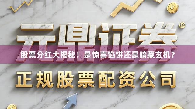 股票分红大揭秘！是惊喜馅饼还是暗藏玄机？