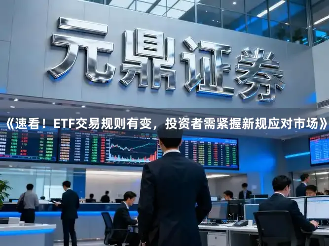 《速看！ETF交易规则有变，投资者需紧握新规应对市场》