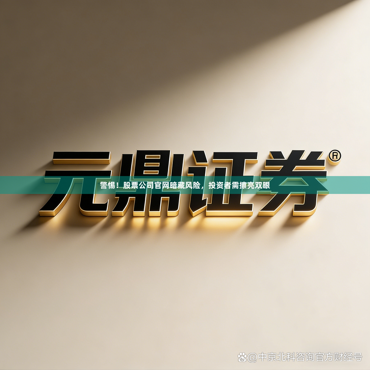 警惕！股票公司官网暗藏风险，投资者需擦亮双眼